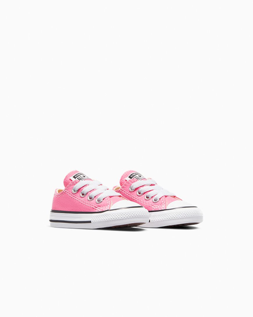 Zapatillas Bajas Converse Chuck Taylor All Star Classic Niño Rosas | PE 50P827